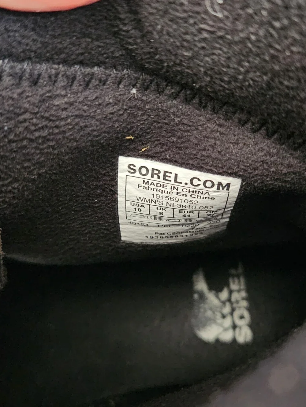 Sorel Womens Slimpack III Lace Waterproof Leather Boot Gray Size 10, Like New!